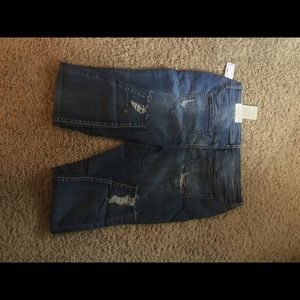 Maurice's mid rise, flex, jegging